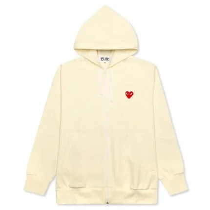 Play Women’s Red Heart Zip Up Hoodie